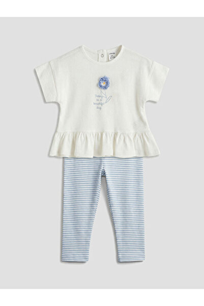 LC Waikiki Timeless Clothing & Timeless Choices Embroidered Baby Girl T-Shirt...