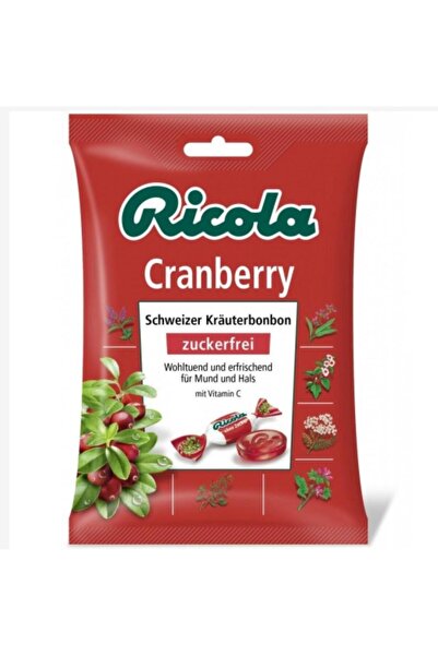 Ricola Made With Swiss Alpine Cranberry Drops Naturally Effective Pastil 19 A...