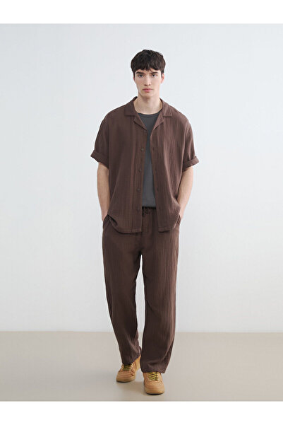 LC Waikiki Ozmarka New Season Comfortable Fit Muslin Men's Trousers