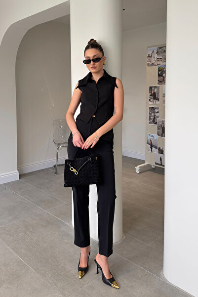 MAGARDE Premium New Season Vest Set Set - Black