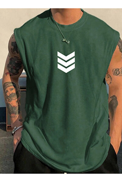 SUNFREE GEOMETRIJSKA B Štampano Muška bezrukavna odjeća bez rukava, odjeća za...