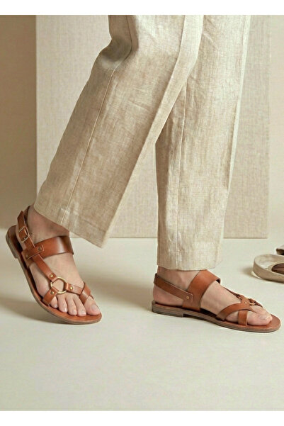 Bostini Handmade Special Design Leather Sandals