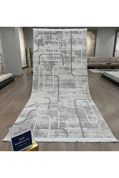 bergama home %100 Akrilik Pamuk Tabanlı Lüks Dokuma Leke Tutmaz Salon Mutfak ...