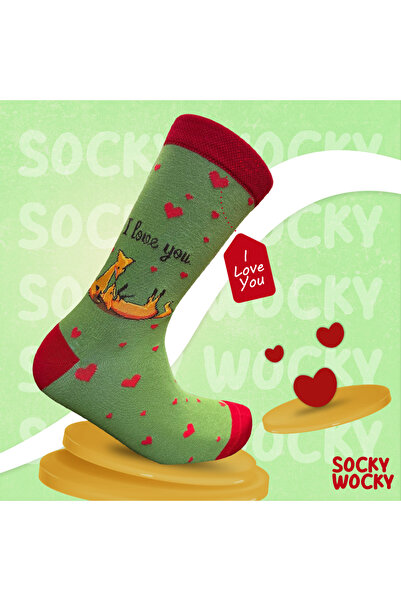 Socky Wocky Unisex Cotton socks with I Printed