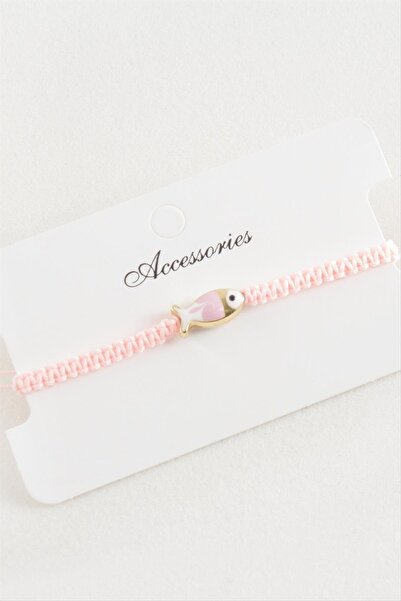 Angel Of Life Fish Enamel Macrame Braided Bracelet