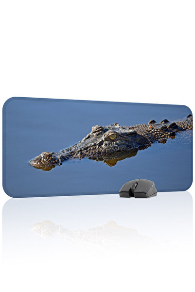 mousepad bastir Mousepad pentru jocuri din cauciuc cusut Crocodile antialunec...