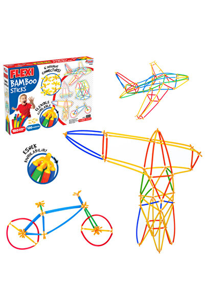 Sayıcı Kids Bamboo Sticks That Educate and Entertain 300 Pieces |   Stem & Bu...