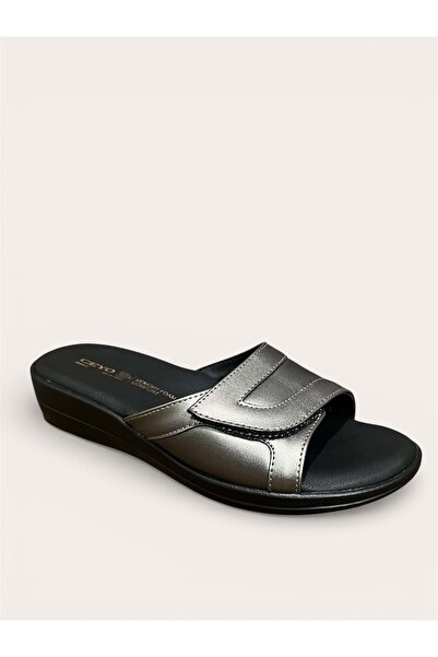 Ceyo 9863-36 Full Orthopedic Memory Foam Sole Extra Soft Velcro Women's Slipper