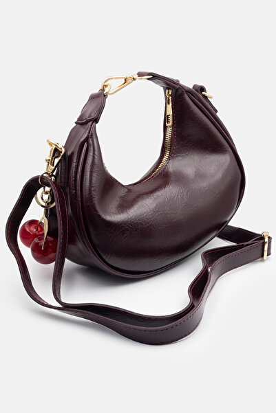 LikeMoon Women's Bag Burgundy Stylish Charm Gift with Hand and Shoulder Strap...