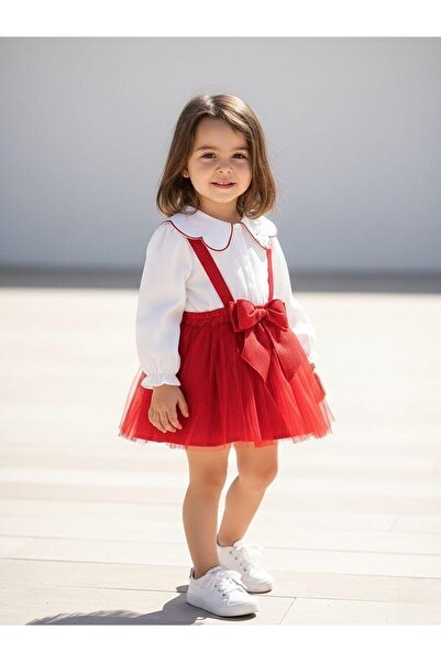 Lily and Co Lily Co Red Tutu Skirt Girls' Set