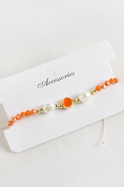 Angel Of Life سوار من خيط الماكرومي الكريستالي اللؤلؤي المينا