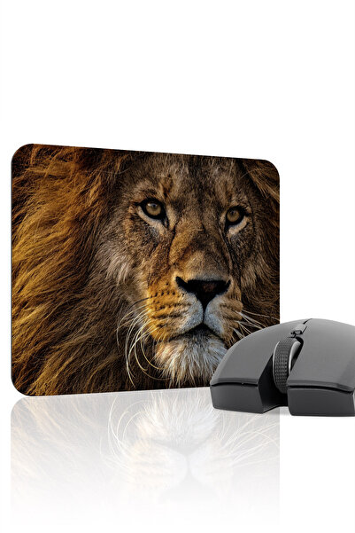 mousepad bastir Aslan Non-Slip Stitched Rubber Gaming Mousepad V5 - 22X18 Gam...