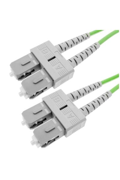 Emtex Patchcord FO SC/PC-SC/PC, MM OM5 50/125, manta LSZH 3.0mm, duplex 2m -