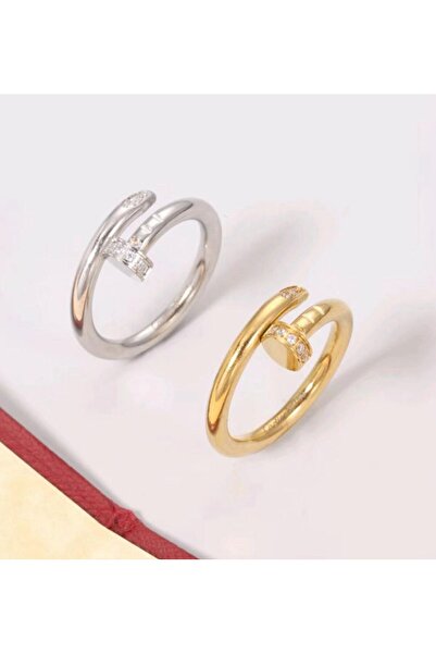 FUFOLUS Modern studded nail ring