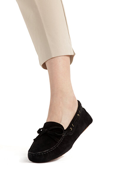 Ateş Γνήσια γυναικεία loafers από δέρμα αγελάδας, casual παπούτσια