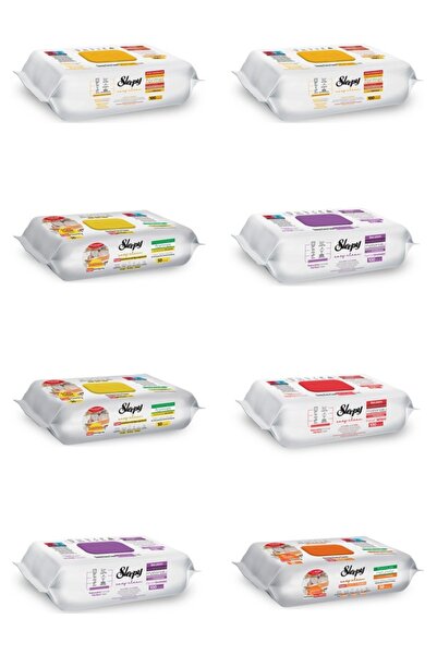 Sleepy Set 8 Șervețele Mixte Sleepy: Orchid Garden, Clasic