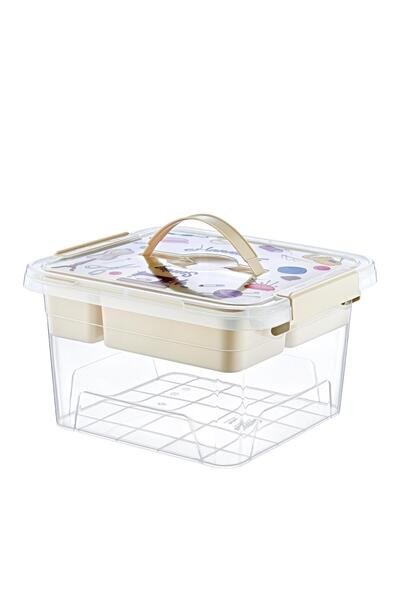 Saatistan Pratik Dikiş ve Hobi Eşyası 6 L Eco Kutusu, Organize ve Kullanışlı
