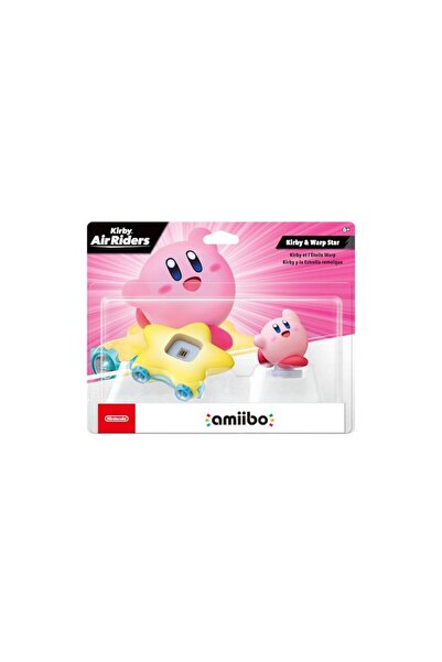 amiibo Figurina Kirby And Warp Star, 10 cm