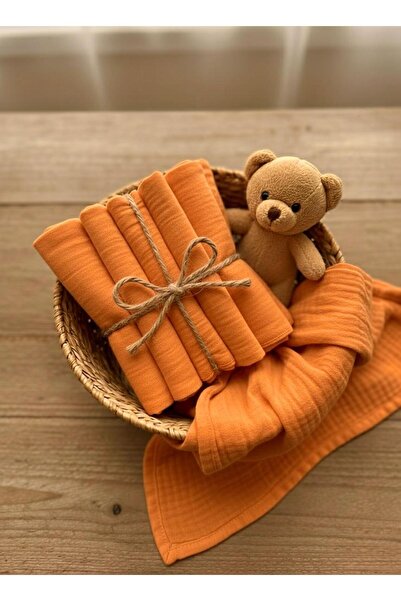 Lumos Trade Pack of 6 Oeko-Tex Certified 100% Organic Cotton Double-Layer Sof...