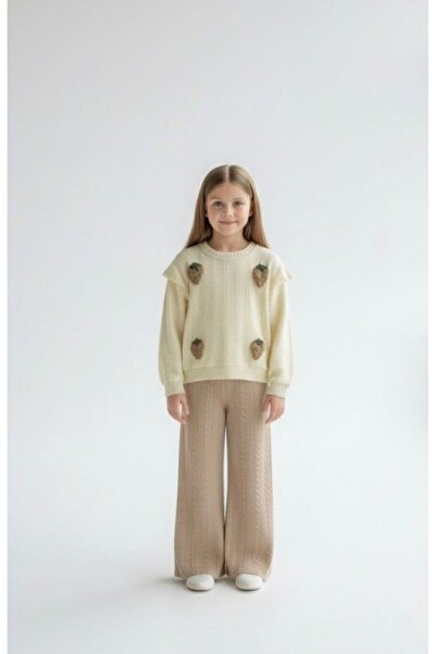 Stilera Girl's Fruit Figured 2-Piece Top and Bottom Set 5-8 Years Old