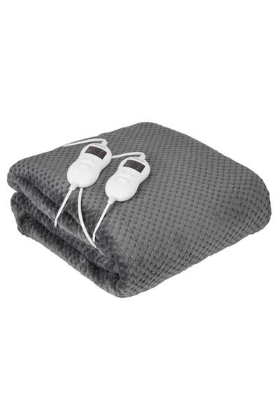 CAMRY Electric Heated Blanket CR 7417 150x160cm Dual 2x60W 8 Levels Timer Remote