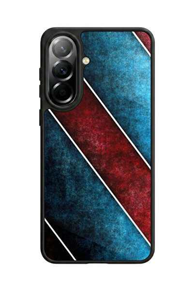 Aksel Kılıf متوافق مع هاتف سامسونج جالاكسي A57 مطبوع، أسود مطفي، سيليكون ناعم...