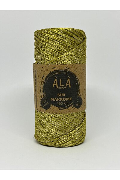 aladepo Sim Macramé No:4 2mm 100 Grams 100 Meters