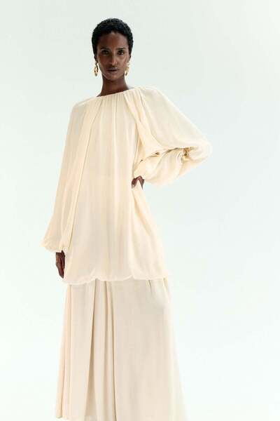 H&M Loose-fit viscose blouse