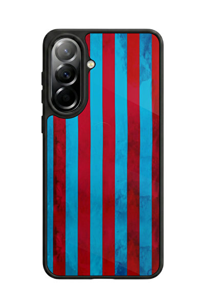 Aksel Kılıf متوافق مع هاتف سامسونج جالاكسي A37 مطبوع، أسود مطفي، سيليكون ناعم...