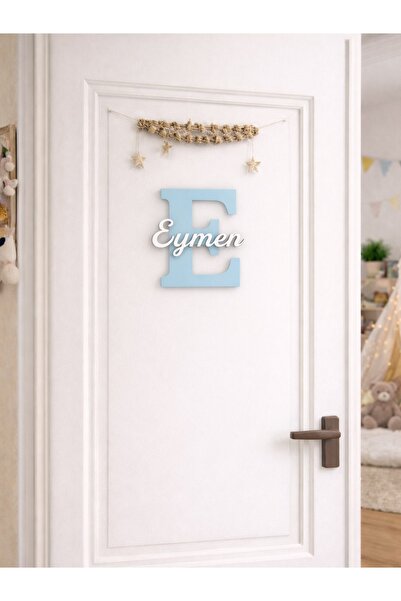 Tasarım İsimli Bebek Kapı Süsü Harf Kapı Süsü Hastane Kapısı süsü