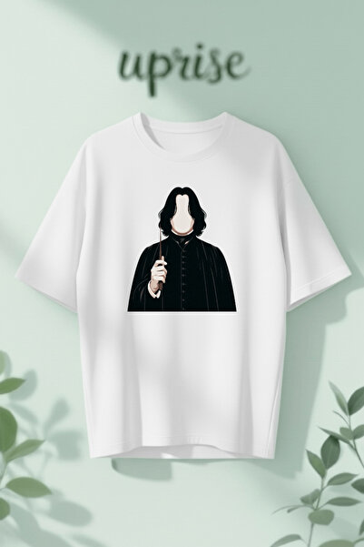 Vordevia Severus Snape cu imprimeu bumbac lu supradimensionat tricou