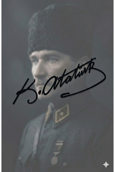 Yalıgraf Reklam Tabela Atatürk İmza Oto Sticker Araba Cam Yazısı Motosiklet K...