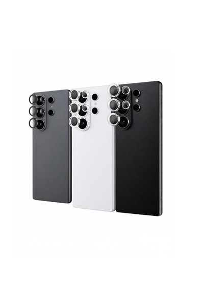 Kuzoom Samsung S26 Ultra Compatible Ar Hd Invisible Camera Lens Protector - 9H & Black with Applicator