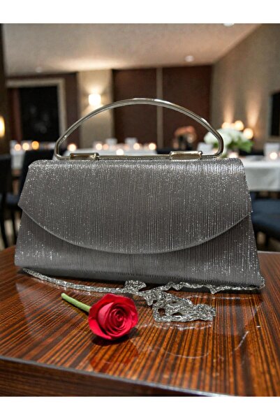 ZİVORA Rochie de seară pentru femei, argintiu metalic, cu curele Nou sezon ge...