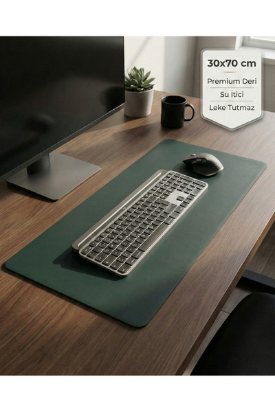 LUBIKO STUDIO Deri Masa Pedi, Büyük Mouse Pad, Gaming Oyuncu Mause Pad, Ofis ...