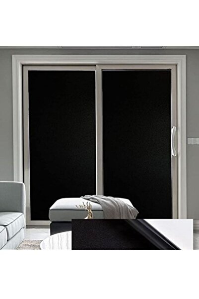 GENERIC4 Window Decoration Film with Permanent Adhesive Black 55x100cm