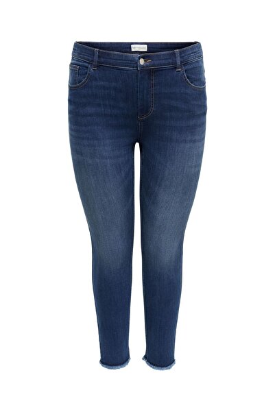 Only Carmakoma Skinny Jeans CARLACE Mittlere Taille Skinny Fit Knöchellang Jeans