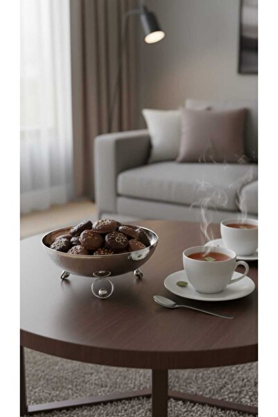 Generic A modern and luxurious hospitality holder for nuts and sweets – an el...