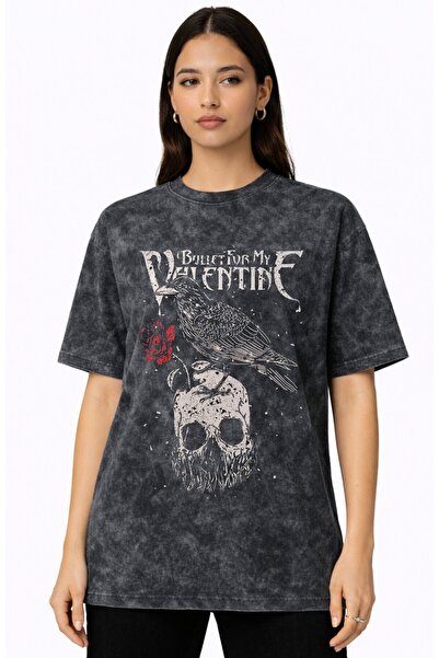 SEVBANO Bullet For My Valentine Ροκ Μέταλ Μουσικό Συγκρότημα Μπλουζάκι με στά...