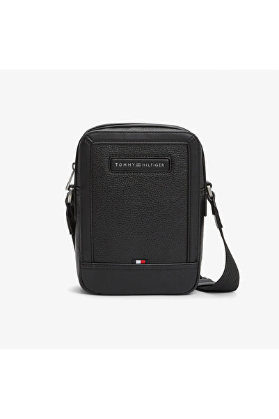 Tommy Hilfiger Central Erkek Siyah Çapraz Çanta