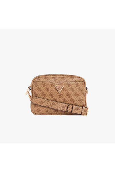 Guess Access Kadın Kahverengi Çapraz Çanta