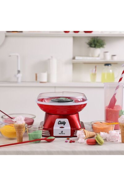 moontime alaçatı Renkli ve Eğlenceli Pamuk Şeker Makinesi, Şeker Keyfi İçin I...