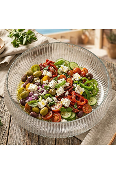 Manila Naz Home Büyük Cam Meze Kasesi / Salata Kasesi
