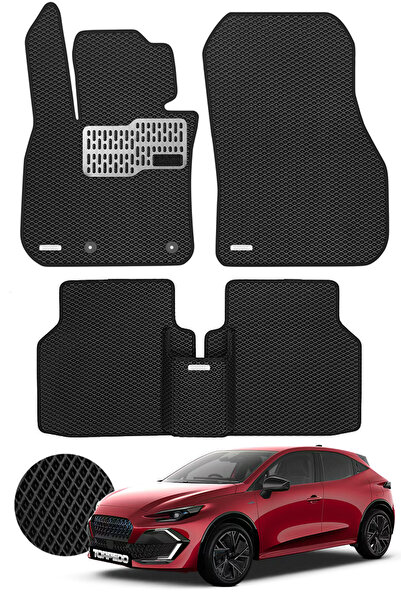 TORPEDO Yeni Clio 6 2026 Uyumlu Hücreli Premium Eva Paspas Seti Tam Set Paspa...