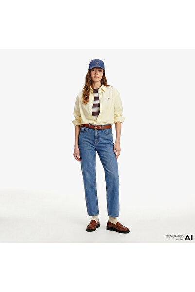 Tommy Hilfiger Authentic Wash Kadın Mavi Jean