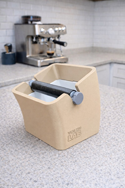 moontime alaçatı Pratik Espresso Knock Box Posa Kutusu ve Çıkarılabilir Vuruş...