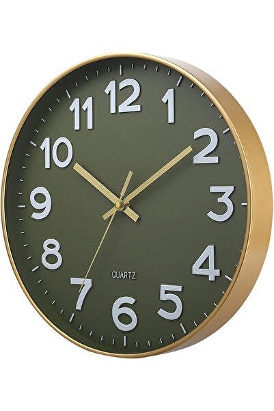Arabest Clock, Large Wall Clocks,Silent Decor Wall Clock Classic Easy to Read...
