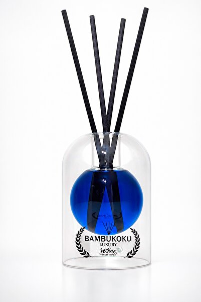 BAMBUKOKU Bambu Çubuklu Oda Kokusu 100ml. Okyanus Kokusu. Özel Tasarım. Yoğun...