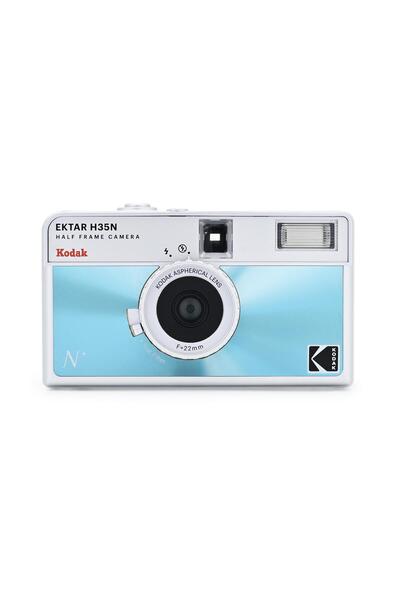Kodak EKTAR H35N 35mm FIlmlI Fotoğraf MakInesI- Sırlı MavI+Ultramax 24 Poz FIlm