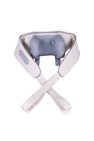 Axpeih Shiatsu Neck Shoulder Massager Heat Deep Tissue Pain Relief Cordless P...